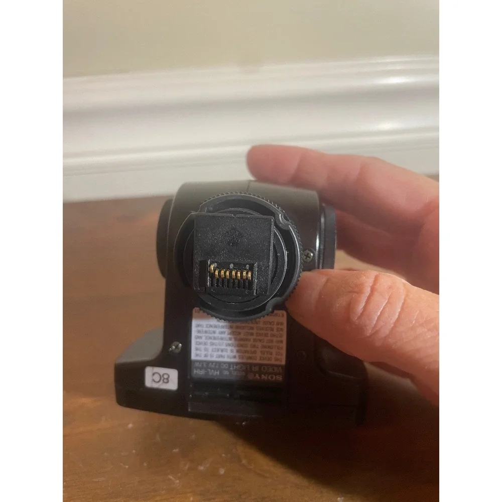 Sony HVL-IRH Video IR Light for Camcorder NightShot Infrared Black Accessory